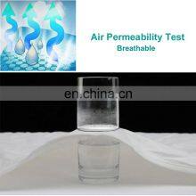 Custom Waterproof Pillows Coverings White Satin Organic Cotton Luxury Pillowcase With TPU Film thumbnail-5