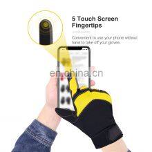 HANDLANDY Durable Vibration-Resistant Work Construction Maintenance Assembly Riding Motorcycle Gloves thumbnail-4