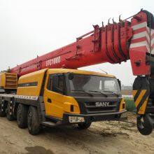 Used SANY STC1300C 130 Ton Truck Hydraulic Mobile Crane thumbnail-4