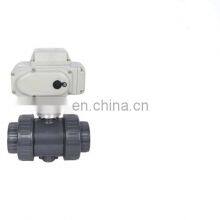 Dn50 Pvc Valve BSP NPT CTB-005 50NM UPVC Thread Glue Dn50 Pvc Motorized Valve