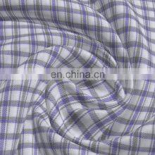 Hot Selling Small Check Design Polyester Rayon Yarn Dyed Fabric For Tops thumbnail-2