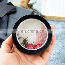 Private Label Aroma Fashion Flower Wedding Birthday Gift Set Tin Jar Pillar Natural Soy Wax Aromatherapy Scented Candles thumbnail-4