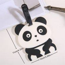Luggage Tags Silicone Panda Suitcase Tags Suitcase Identifier Travel Tags thumbnail-2