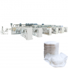 Full Servo Two-piece Pull up Baby Diaper Production Line Baby Diaper Machine Baby Diaper Making Machine thumbnail-4