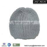 Best Seller 100% Acrylic Beanie Knitted Hat For Lady