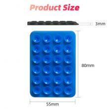 Hot Anti Slip 24 Cup Silicone Suction Cup Silicone Suction Mat Mobile Phone Holder Silicone Sucker Hands Free Mobile Accessory