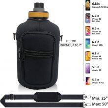 2.2L Half Gallon Jug Cover Insulated Storage Neoprene Water Bottle Cooler Sleeve Bag Pouch Holder With Shoulder Strap thumbnail-3