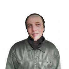 Celebrity Elon Musk Headscarf Mask Halloween Costume Funny Dress Up Party Cosplay Printing Mesh Masks thumbnail-2