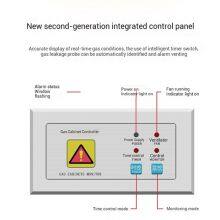 OSHA/NFPA-konformes Gasflaschenschrank mit Warnsystem für die Lagerung von gefährlichen Gasen thumbnail-4