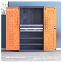 Efficient Lockable Tool Storage Cabinet | With Pegboard and Bins | for Garage and Factory Use in Chicago thumbnail-2