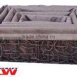 Seagrass Decorative Storage Basket With Liner,set of 5 thumbnail-1