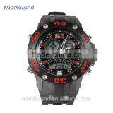 Original Japan Movement Durable Plastic Case Mens Digital Sport WatchesMIDDLELAND 8015