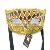 Professional Paper Scary Halloween Half Face Mask With CE Certificate for Sale Face Mask With Logo thumbnail-5