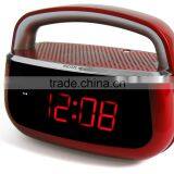 Very Hot Cheap Blue Big LED Portable Clock Radio thumbnail-2