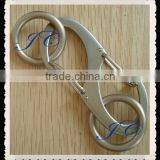 Supply Hot Selling Metal Multitool Custom Logo With Keyring Carabiner