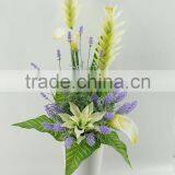 High Quality Indoor Home Decor Artificial Flower Arrangements/artificial Flowers China thumbnail-1
