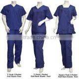 Customized High Quality Navy Hospital Scrubs , Uniform Manufacturer With Polyester/cotton Material thumbnail-5