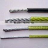 6x7+FC-2mm/3mm Galvanized Steel Wire Rope With PVC Coated thumbnail-1