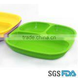 2016 NEW Product Silicone Kid Dishes & Plates, Silicone Kid Bowl Quality Choice thumbnail-1