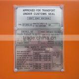 40HC Orange New Shipping Container for Sale thumbnail-2