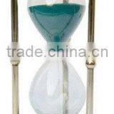 Hourglass With Metal Frame; Metal Sand Timer thumbnail-1