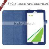 Book Style Slim Leather Case Cover With Stand Leather Case for Acer Lconia One7