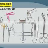 Normal DELIVERY SET Basic Delivery Set Surgical Instruments Kit General Surgery Instruments Normal DELIVERY SET