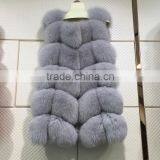 red fox fur women vest-1