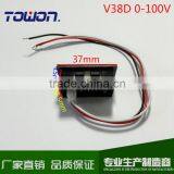 V38D 0.36" Mini Digital DC Voltmeter DC 0-100V Digital LED Voltmeter Red Green and Blue Available thumbnail-6