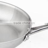 Charms Induction Bottom Triple Stainless Steel Cookware No Oil Fry Pan thumbnail-6