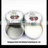 Tin Can Empty Cosmetic Containers Metal Box