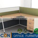 Office Furniture Workstation Wood Office Partition With Low Screen thumbnail-1