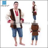 haicheng Adult Professional Pirate Costumes for Halloween Party