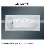 DBT2046 Cheap Small Acrylic Freestanding Bathtub