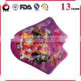 colorful custom printed special shape plastic gift bag with logo                        
                                                                                Supplier's Choice