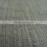 100% plain linen natural fabric