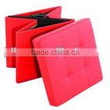 pu Leather Upholstery Ottoman Lower Price Bench(DO-6103) thumbnail-1