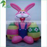 Easter Festival Commercial Inflatable Oxford Cloth Bunny Rabbit for Advertising thumbnail-2