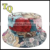 sublimation UV protection 100% cotton bucket hats wholesale