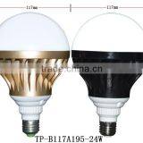 Cheapest 360 Degree Beam Angle AL+PC SMD5730 E26 E27 Base 24W LED Bulb Light