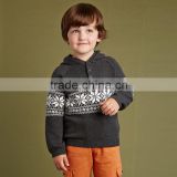 DK0120 dave bella 2015 autumn boys boutique sweater children's clothes boys cardigans sweater children's fashionable sweater