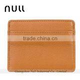 Hot Selling Natural Grain Leather Credit Card Holder thumbnail-1