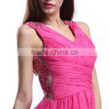 Sexy Transparent Italian Cocktail Dresses With Puffy Tulle Skirt thumbnail-2