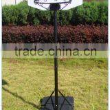 Adjustable Basketball Back Board Stand & Hoop Set thumbnail-2