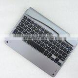 Top Quality Thin Aluminum Alloy Backlight Wireless Bluetooth Keyboard For IPad Air IPad 2.3.4 IPad Mnin thumbnail-2