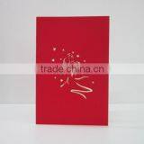 Bride and Groom on the Moon 3d Greeting Card thumbnail-2