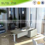 Newest Promotional Fancy Executive Office Glass Desk thumbnail-1