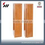 Key Lock Gun Safe With Wooden Cherry