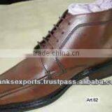 XY/8 Inch Full Grain Leather Combat Anti-riot Guard Police Boots for Army thumbnail-1