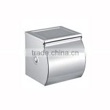 Bathroom design satin finished metal sanitary waterproof wall mounted home paper roll holder